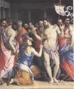 Francesco Salviati The Incredulity of Thomas (mk05) USA oil painting reproduction